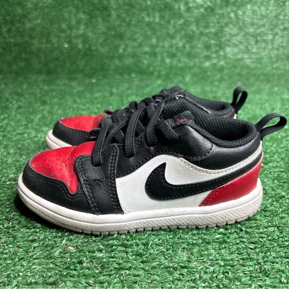 Nike Air Jordan 1 ALT Low Athletic Shoes ‘Bred Toe ’ DR9747 161 -‎ Size 9C